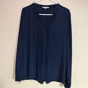 41 Hawthorn Deep Blue Blouse